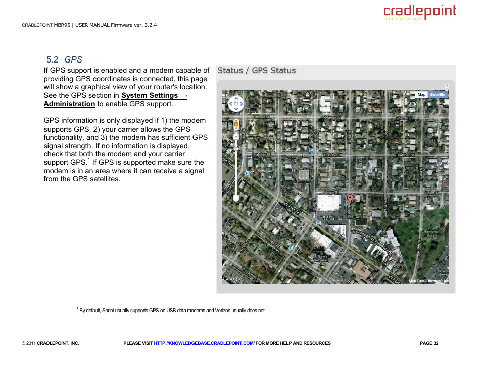 2 gps | Cradlepoint MBR95 User Manual | Page 34 / 122