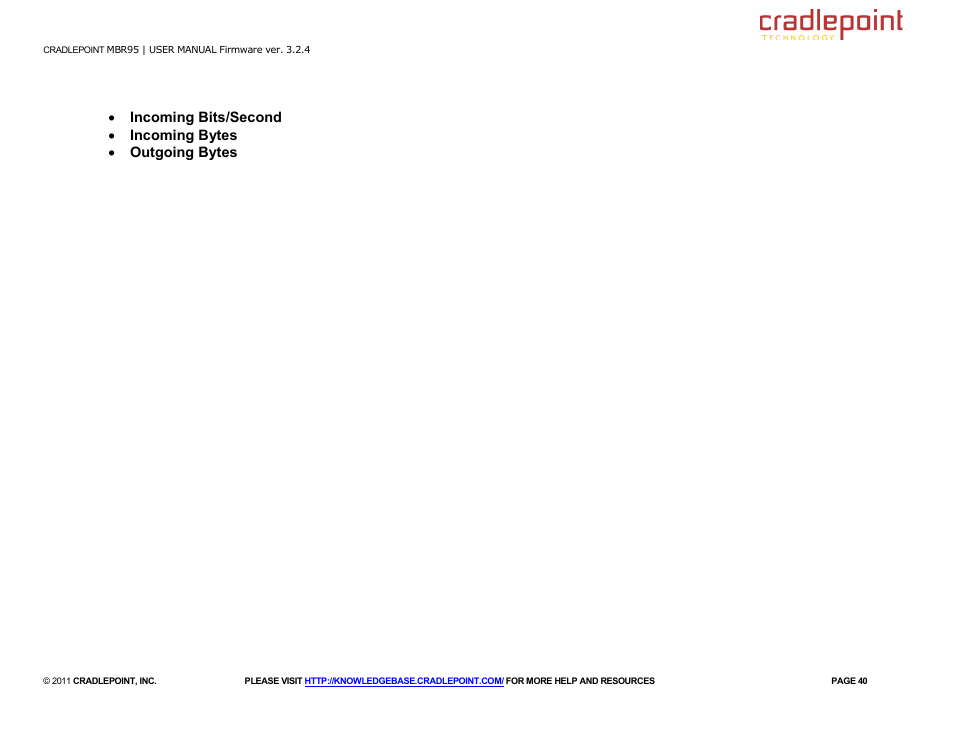 Cradlepoint MBR95 User Manual | Page 42 / 122