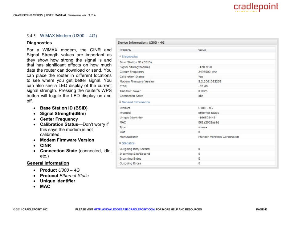 Cradlepoint MBR95 User Manual | Page 45 / 122