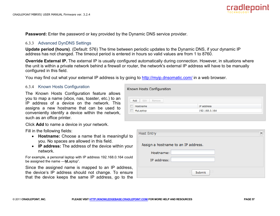 Cradlepoint MBR95 User Manual | Page 59 / 122