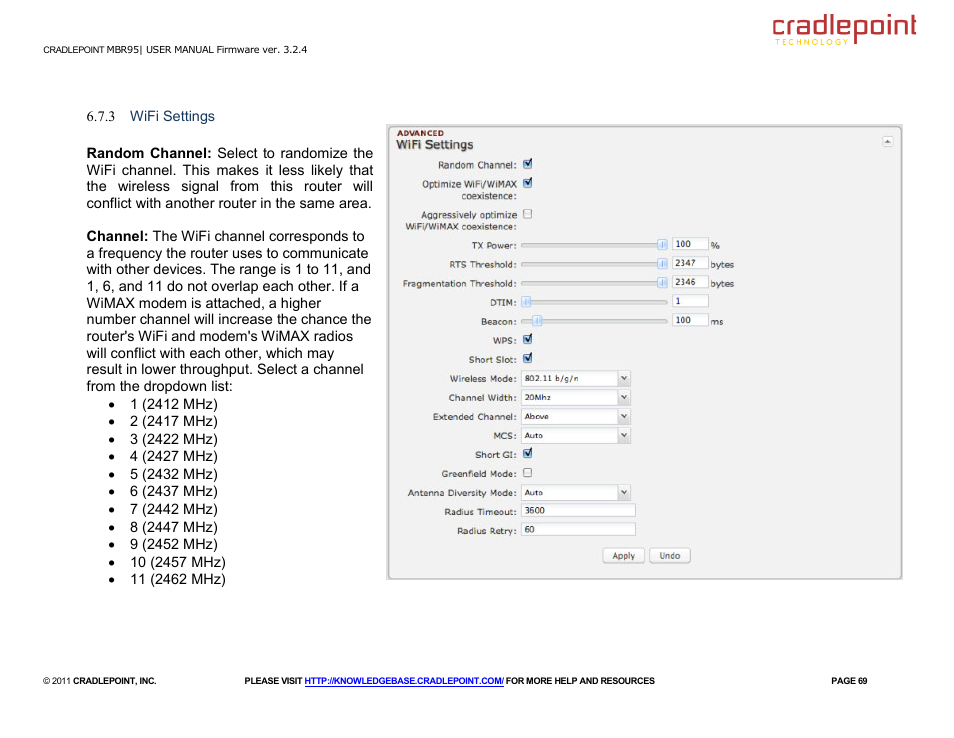 Cradlepoint MBR95 User Manual | Page 71 / 122