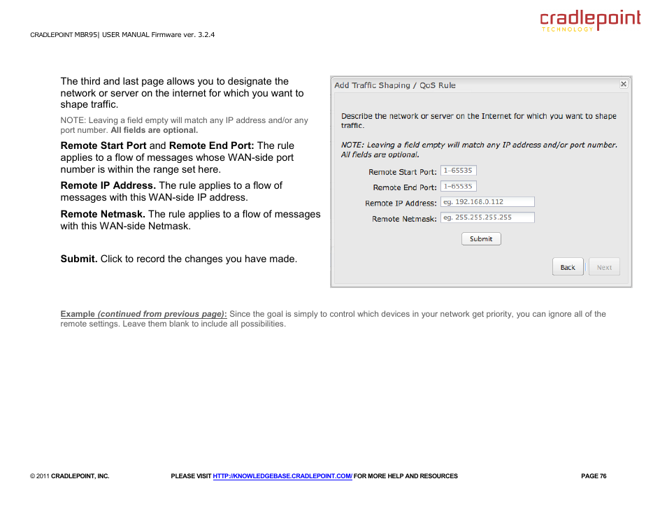 Cradlepoint MBR95 User Manual | Page 78 / 122
