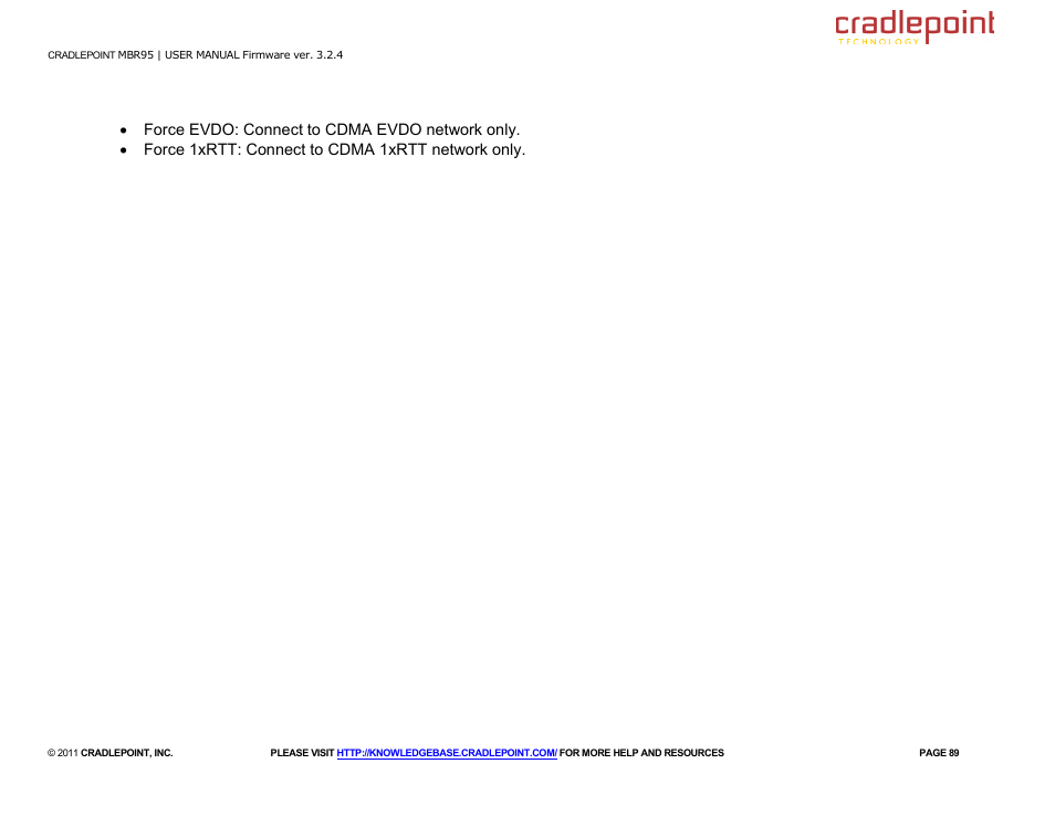 Cradlepoint MBR95 User Manual | Page 91 / 122