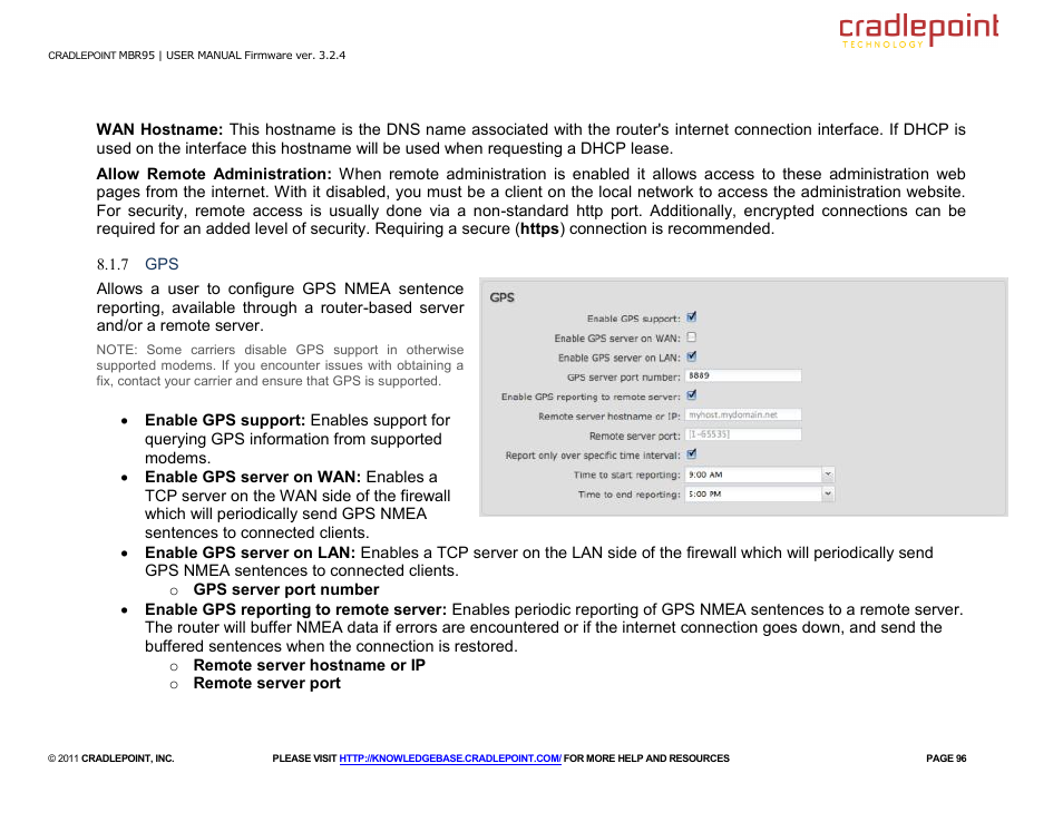 Cradlepoint MBR95 User Manual | Page 98 / 122