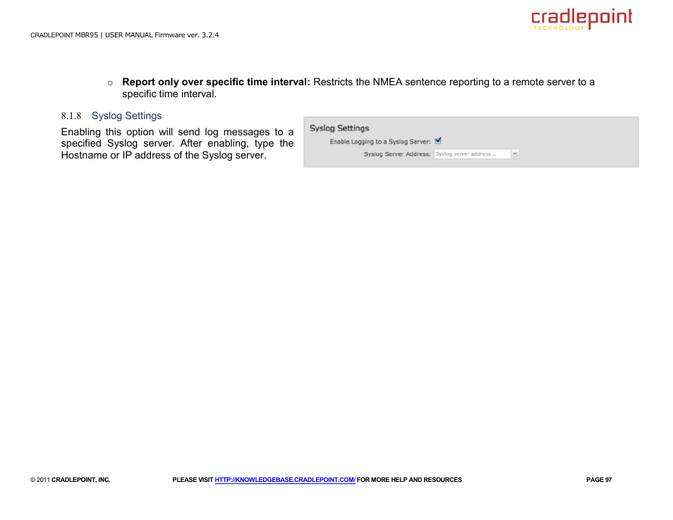Cradlepoint MBR95 User Manual | Page 99 / 122