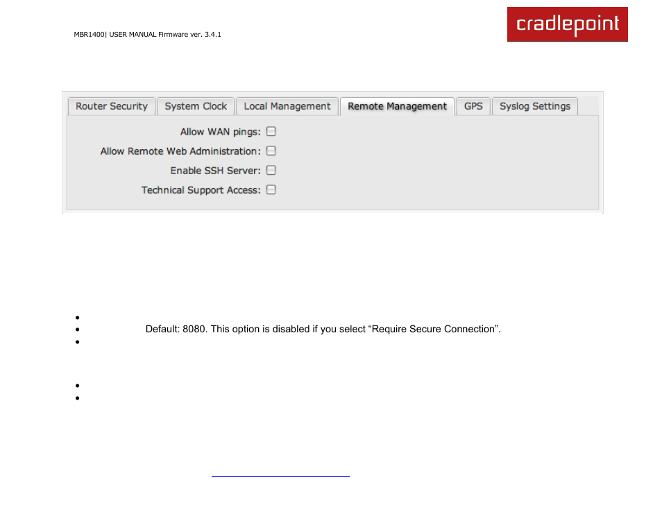 Cradlepoint MBR1400LE User Manual | Page 140 / 175