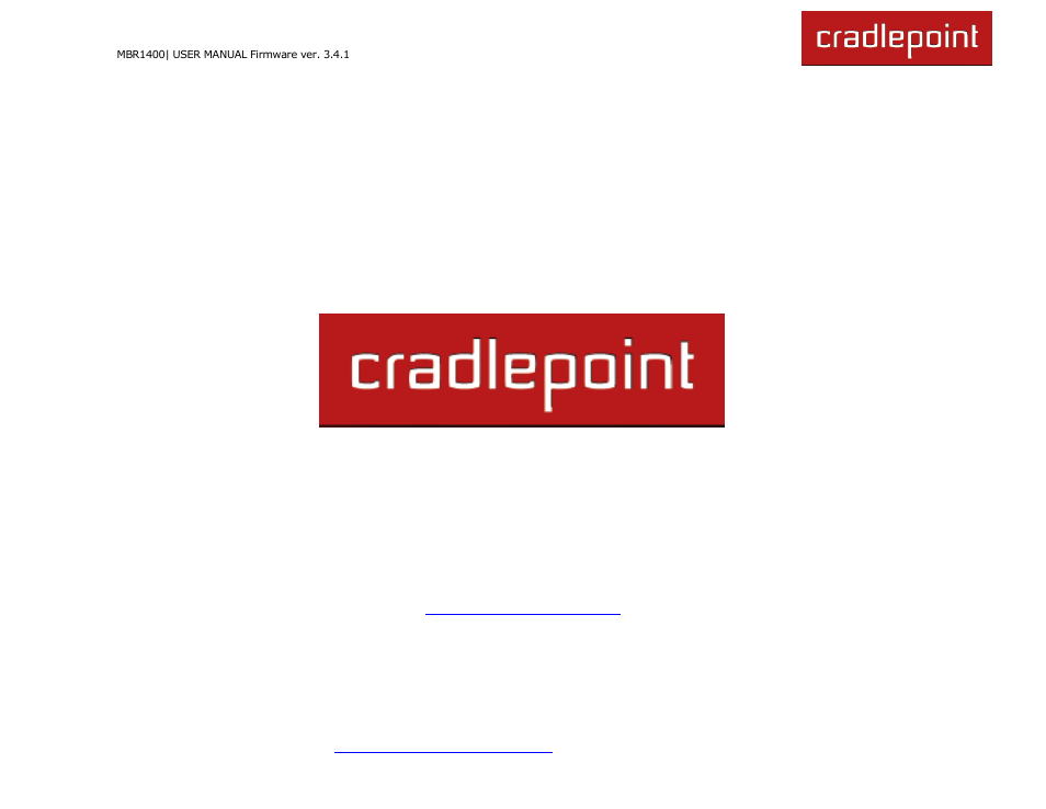 Cradlepoint MBR1400LE User Manual | Page 175 / 175