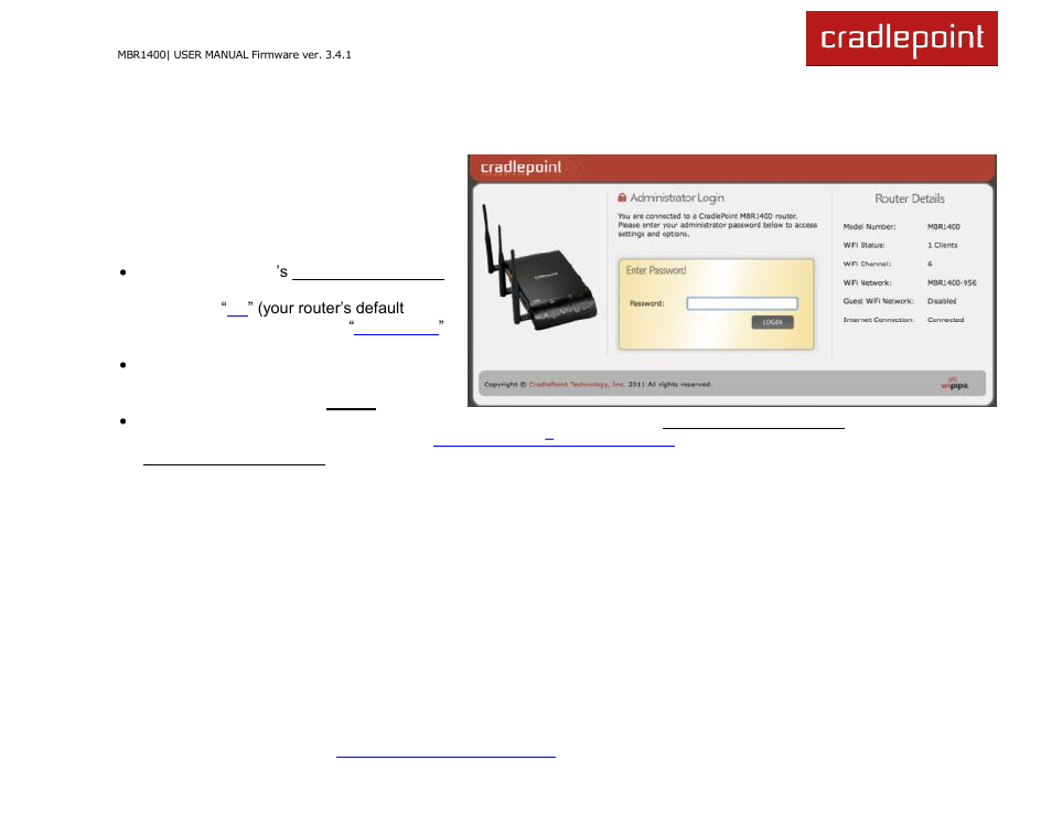 Cradlepoint MBR1400LE User Manual | Page 19 / 175