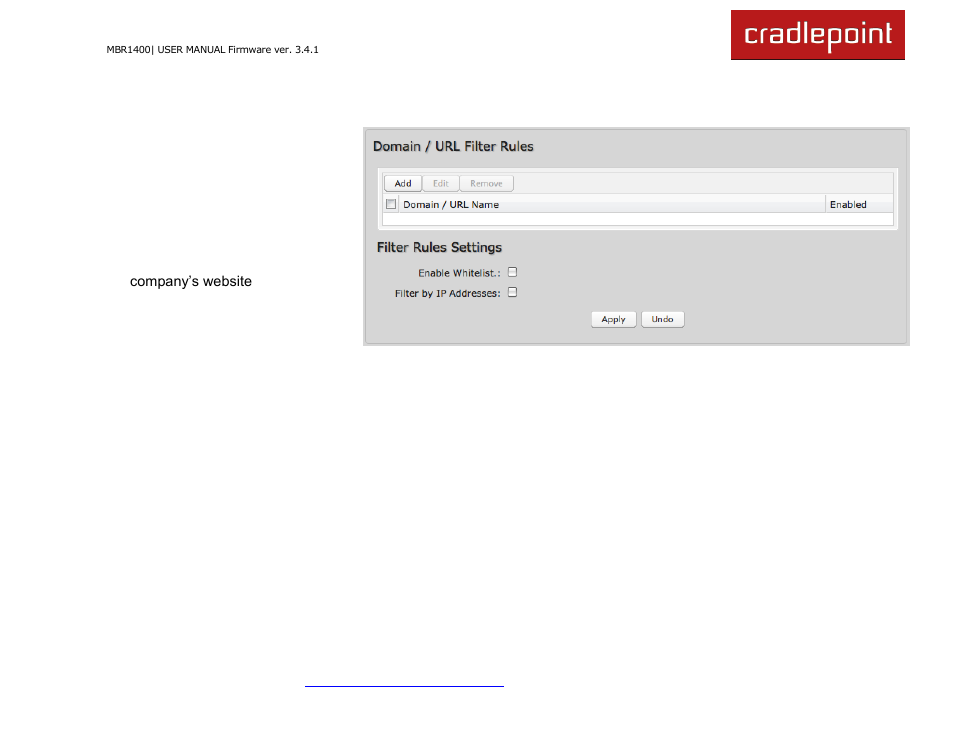 1 content filtering | Cradlepoint MBR1400LE User Manual | Page 60 / 175