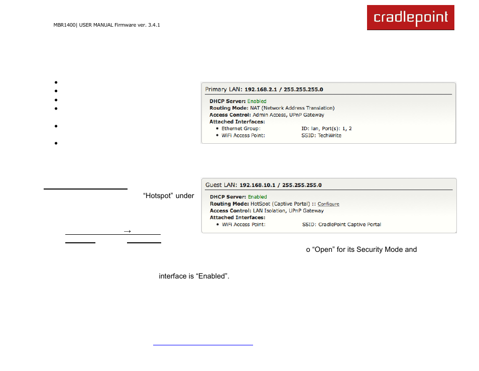 Cradlepoint MBR1400LE User Manual | Page 75 / 175