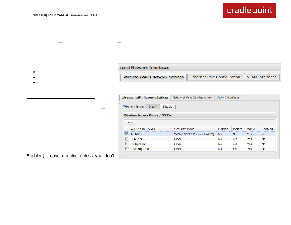 Cradlepoint MBR1400LE User Manual | Page 81 / 175