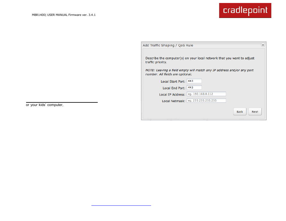 Cradlepoint MBR1400LE User Manual | Page 94 / 175