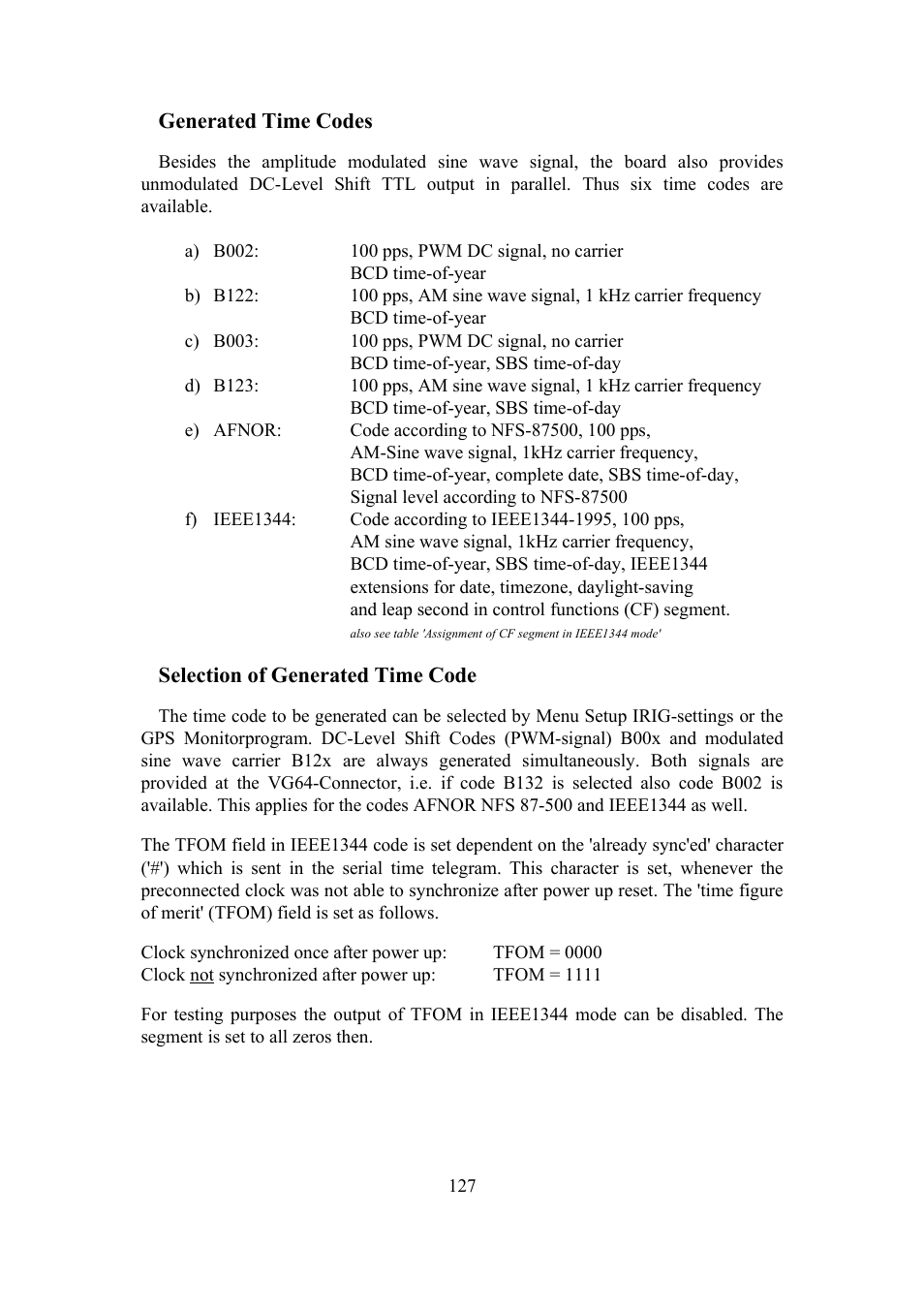 Meinberg TCR LANTIME User Manual | Page 127 / 132