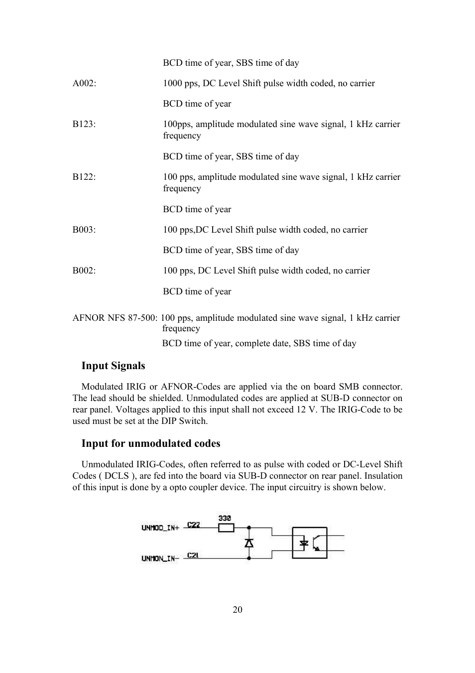 Meinberg TCR LANTIME User Manual | Page 20 / 132