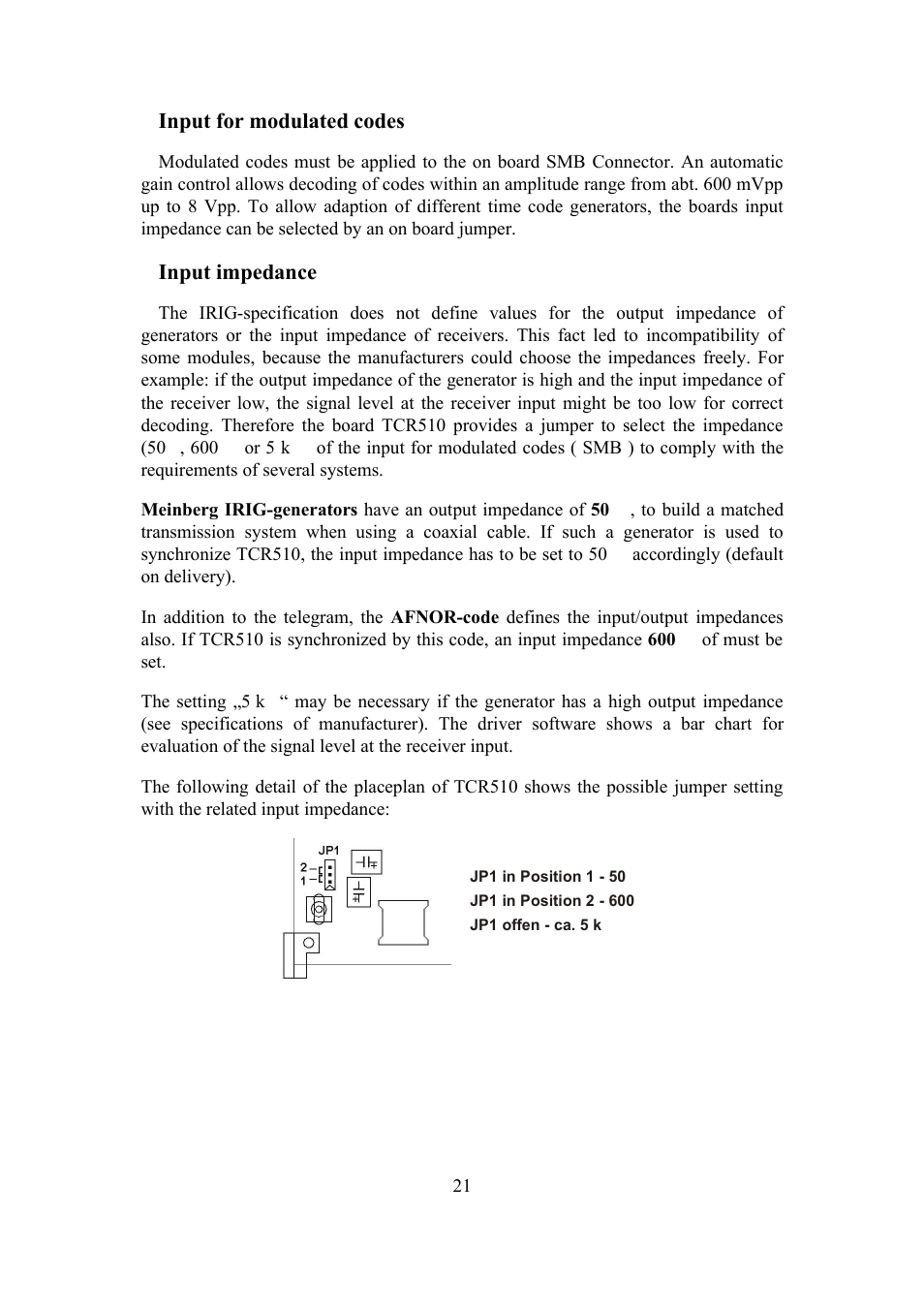 Meinberg TCR LANTIME User Manual | Page 21 / 132