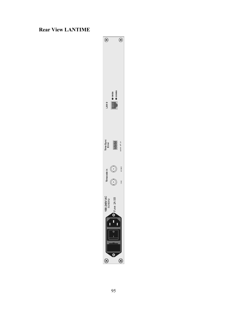 Meinberg TCR LANTIME User Manual | Page 95 / 132