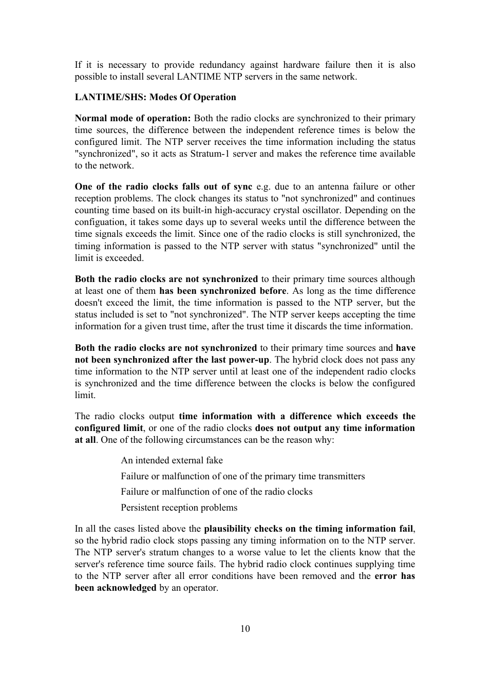 Meinberg SHSPZF LANTIME User Manual | Page 10 / 153