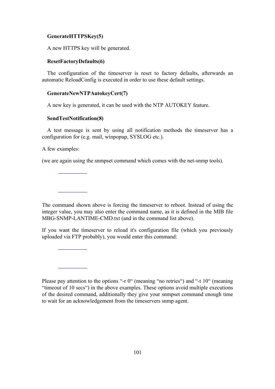 Meinberg SHSPZF LANTIME User Manual | Page 101 / 153