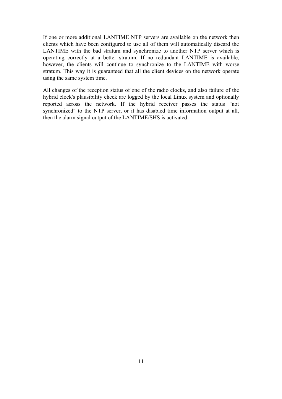 Meinberg SHSPZF LANTIME User Manual | Page 11 / 153