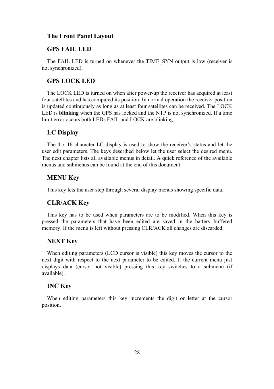 Meinberg SHSPZF LANTIME User Manual | Page 28 / 153
