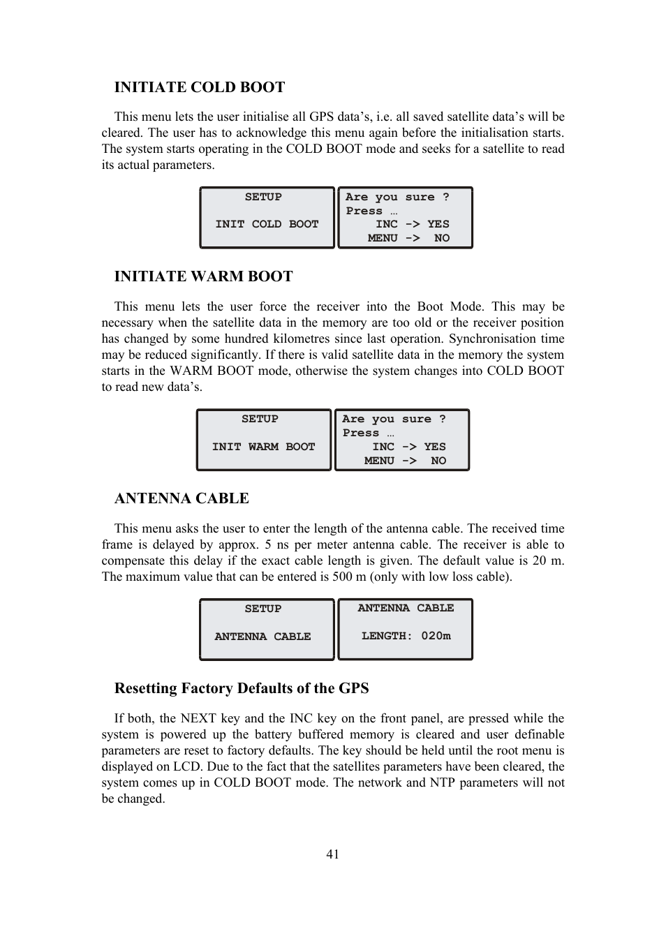 Meinberg SHSPZF LANTIME User Manual | Page 41 / 153