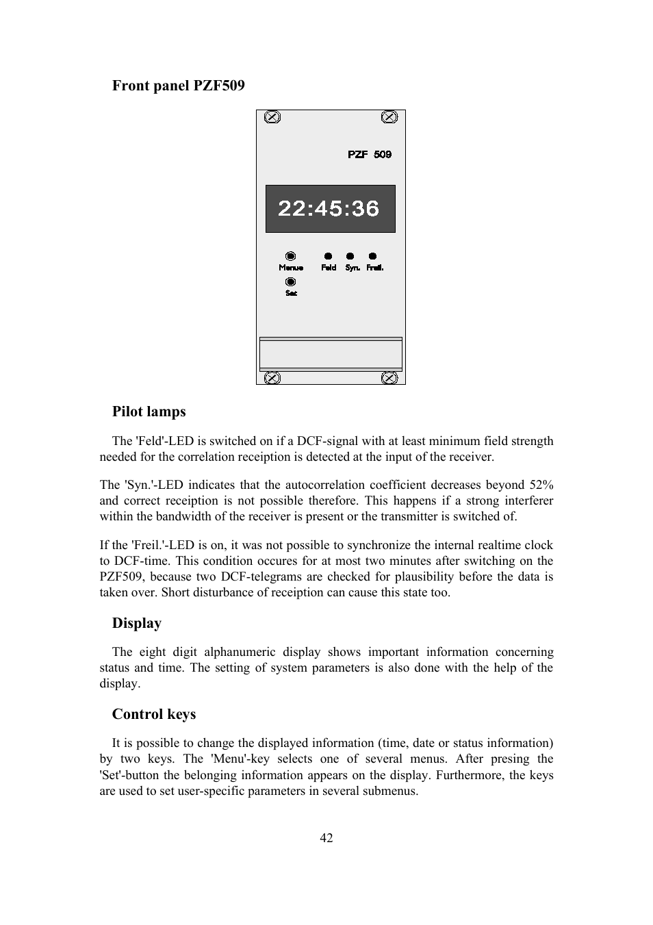 Meinberg SHSPZF LANTIME User Manual | Page 42 / 153