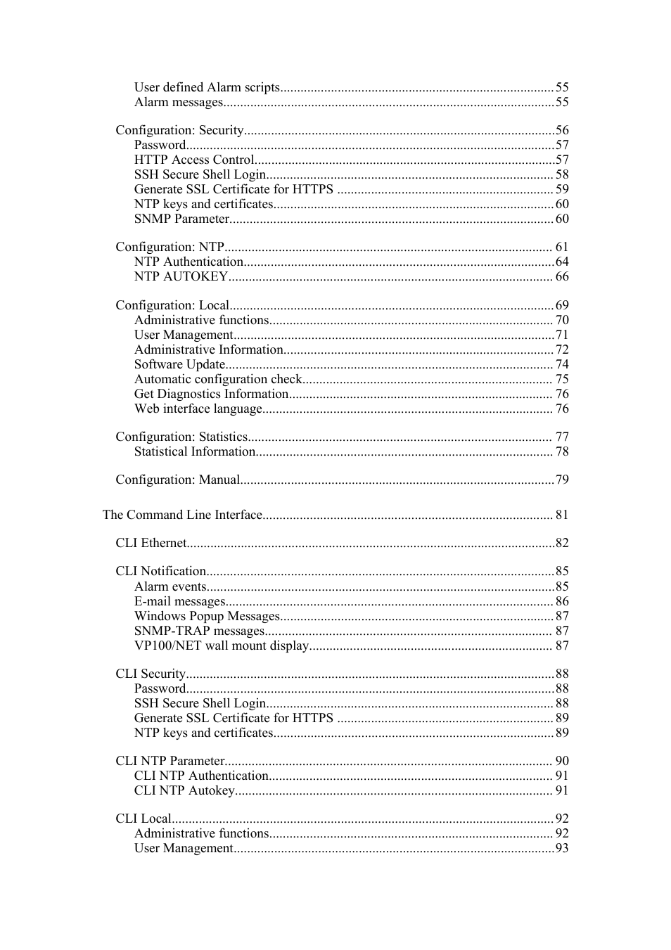 Meinberg SHSPZF LANTIME User Manual | Page 5 / 153