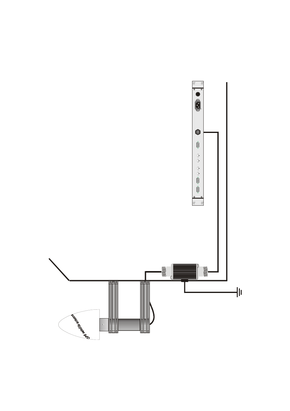 Assembly with cn-ub/e, Cn-ub/ e, Max . 1 .5 m m a le t y pe n | Meinberg GPS167LCD-MP User Manual | Page 13 / 48