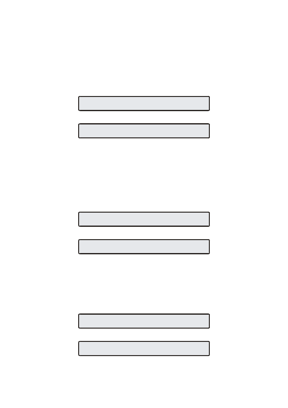 Setup initial position, Setup initial time, Init user parms | Meinberg GPS167LCD-MP User Manual | Page 24 / 48