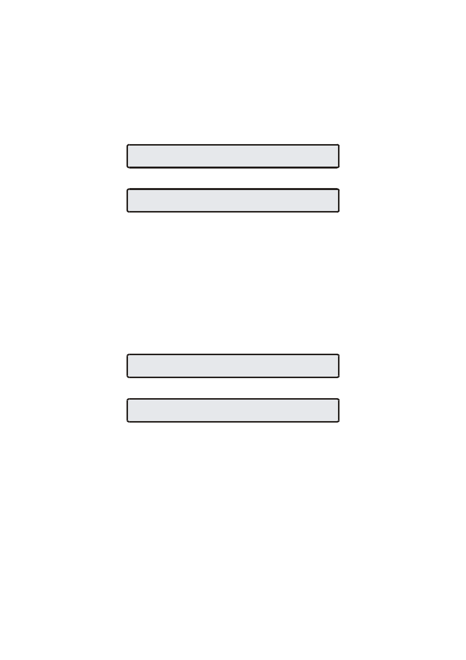 Init gps parms, Force boot mode | Meinberg GPS167LCD-MP User Manual | Page 25 / 48