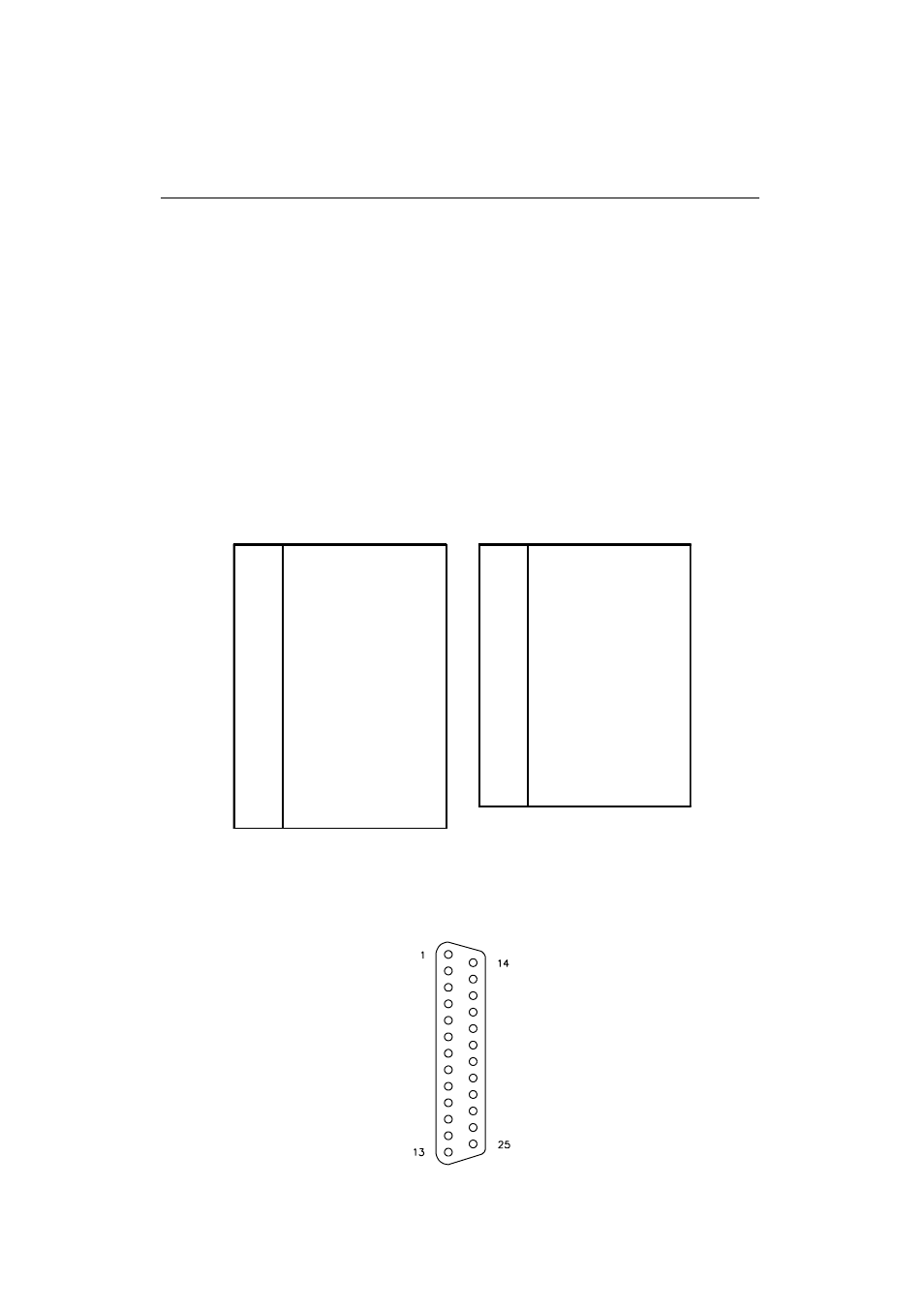 Connectors, Dsub-25 connector pin assignments, Component layout | Usage of the current loop interface, Active output to passive input | Meinberg DCF77C51 User Manual | Page 15 / 20