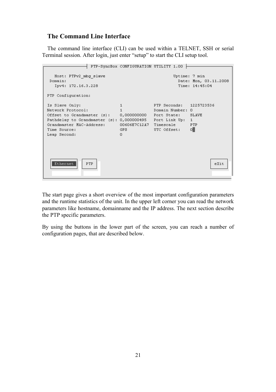 Meinberg SyncBox PTPv2 User Manual | Page 21 / 32