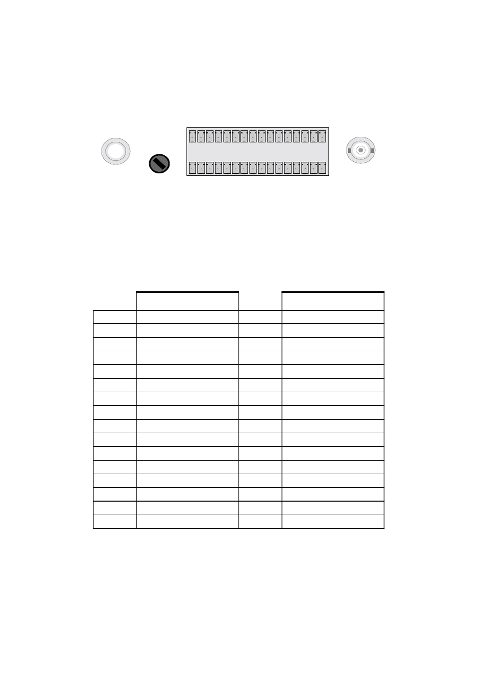 Pin assignment of the phoenix mcd connector | Meinberg HSC509 User Manual | Page 26 / 36