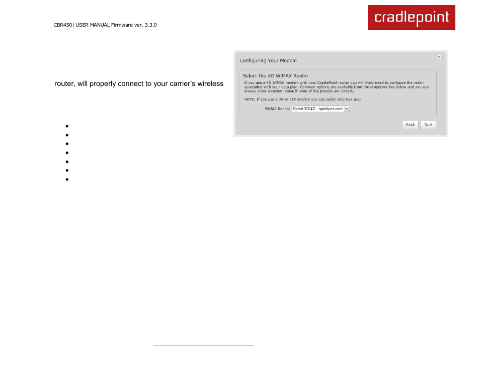 Cradlepoint CBR450 User Manual | Page 21 / 130