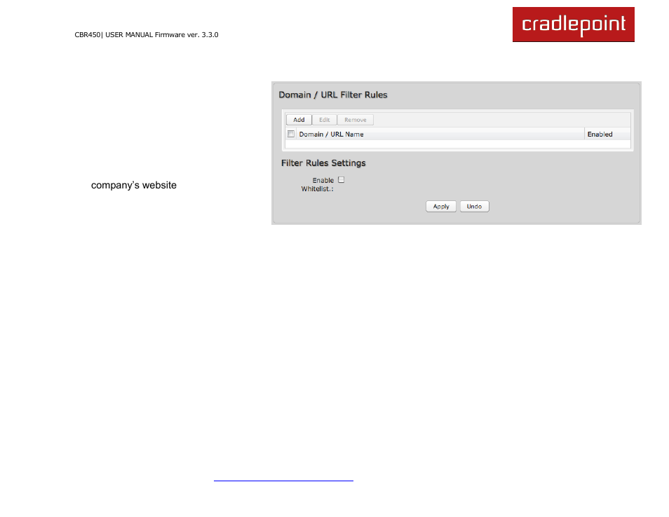 1 content filtering | Cradlepoint CBR450 User Manual | Page 46 / 130