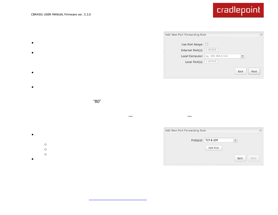 Cradlepoint CBR450 User Manual | Page 54 / 130