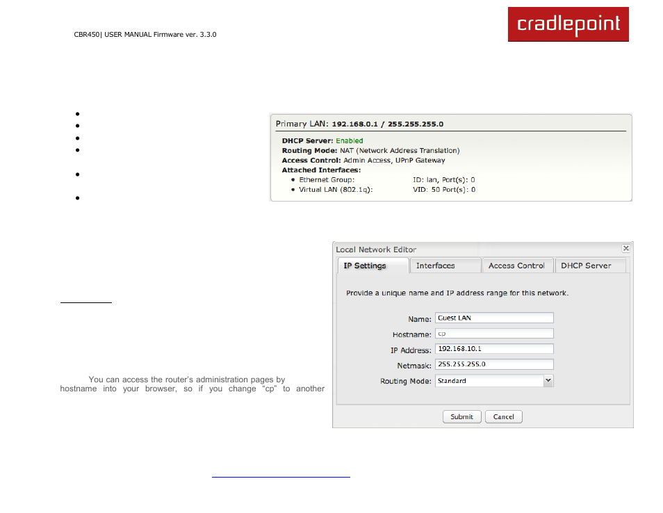 Cradlepoint CBR450 User Manual | Page 59 / 130
