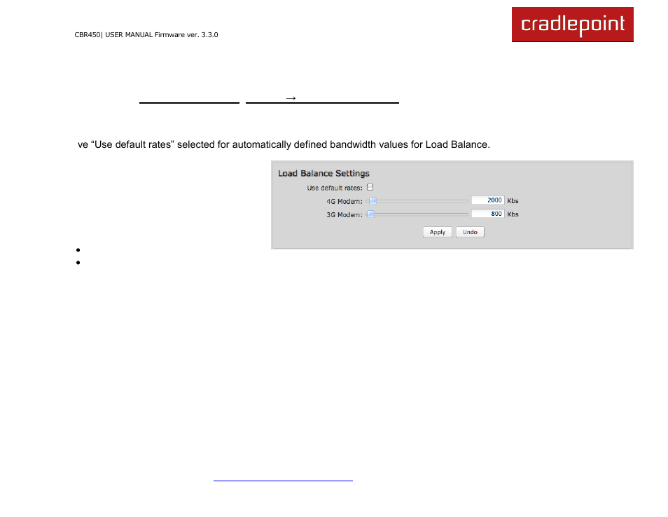4 load balance (advanced mode only) | Cradlepoint CBR450 User Manual | Page 83 / 130