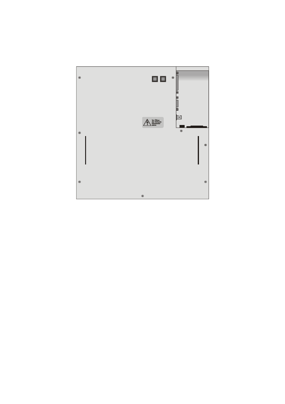 Rear view du35s | Meinberg DU35S User Manual | Page 10 / 18