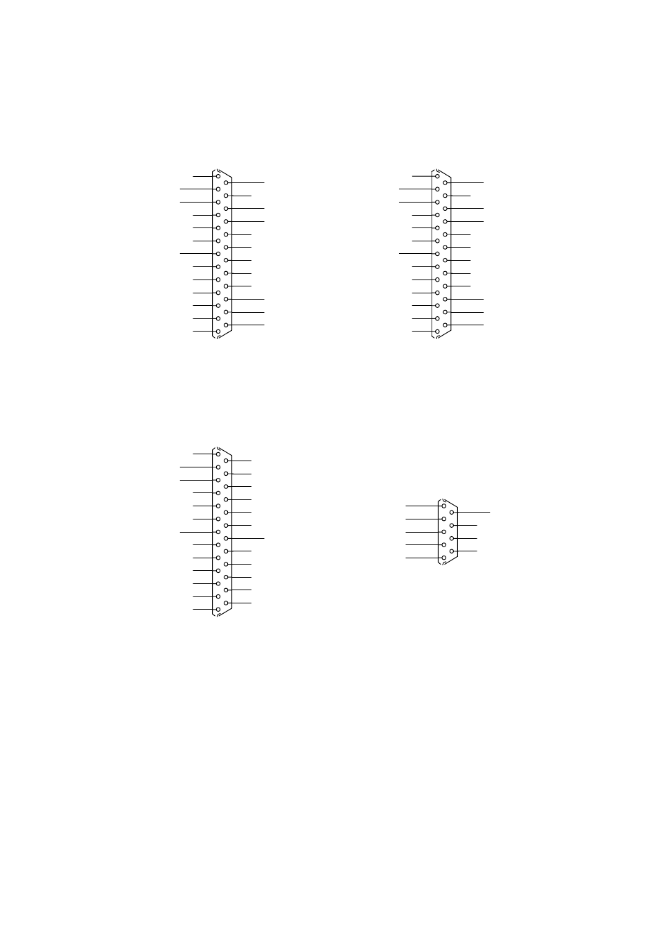 D-sub connectors | Meinberg VP100 20 User Manual | Page 13 / 22