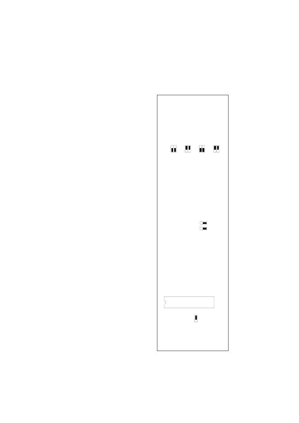 Jumper arrangement | Meinberg VP100 20 User Manual | Page 21 / 22