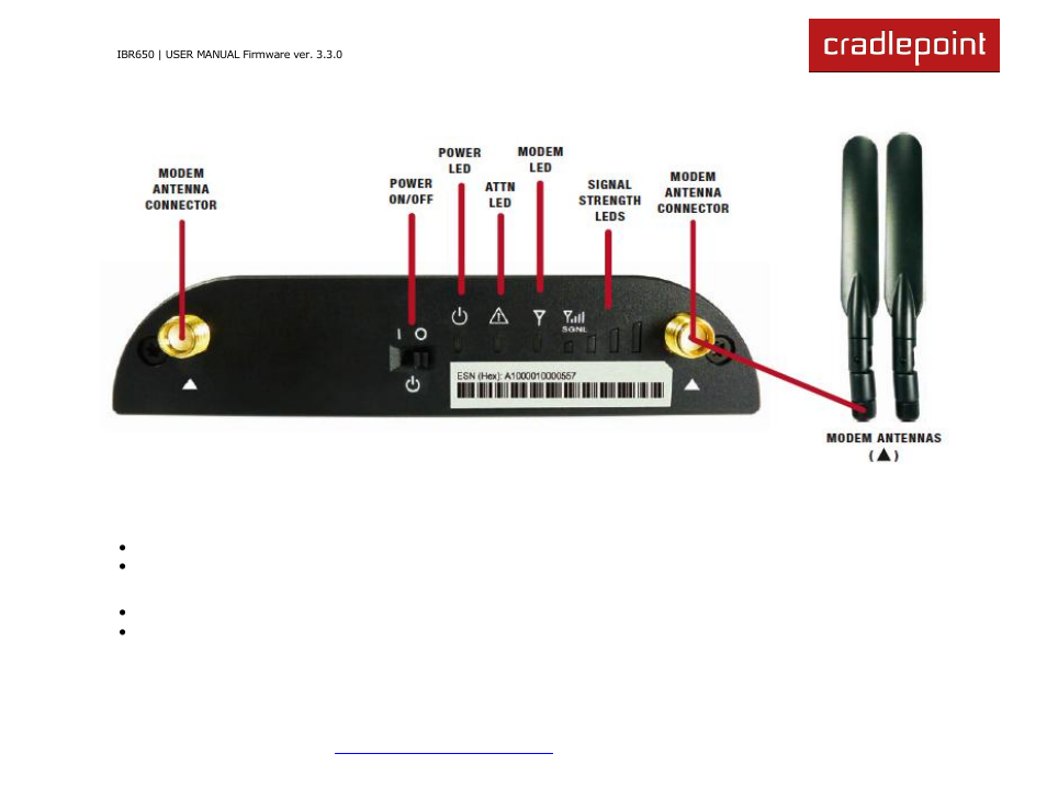 Cradlepoint IBR650 User Manual | Page 10 / 131