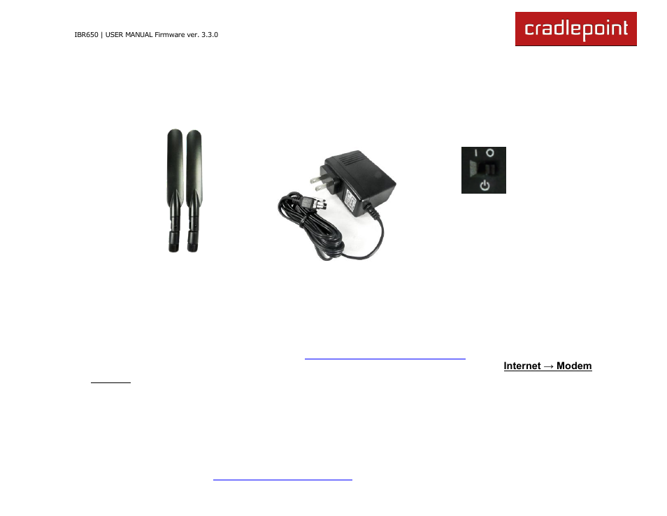 3 quick start | Cradlepoint IBR650 User Manual | Page 15 / 131