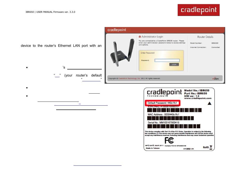 Cradlepoint IBR650 User Manual | Page 16 / 131