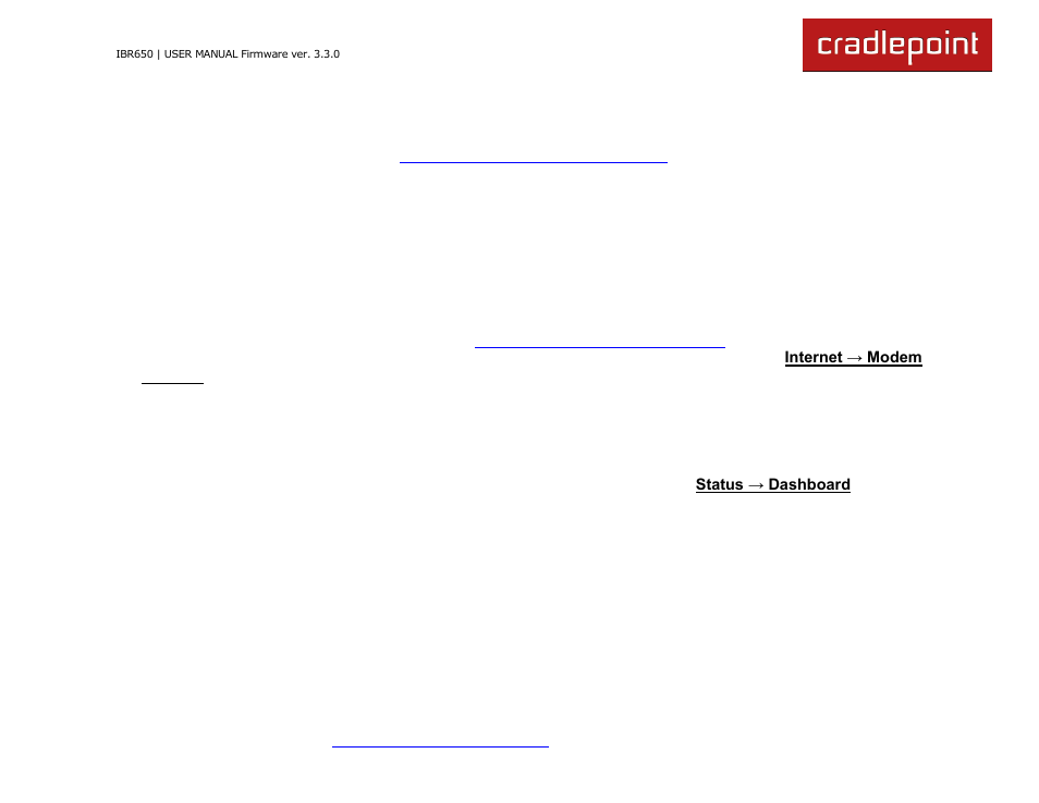 Cradlepoint IBR650 User Manual | Page 17 / 131