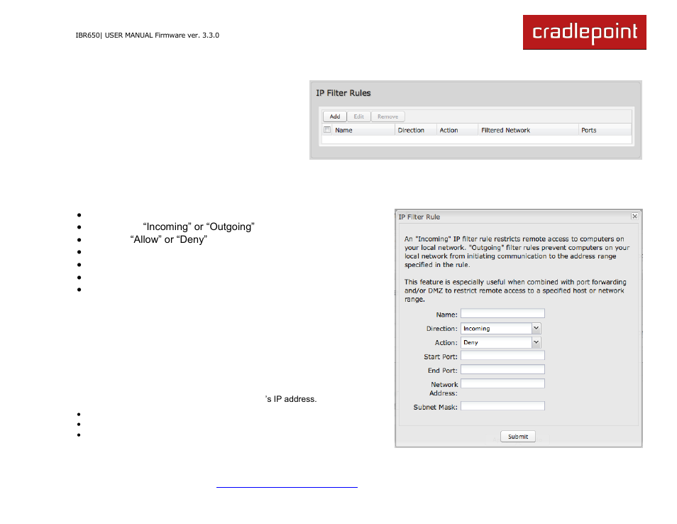 Cradlepoint IBR650 User Manual | Page 50 / 131