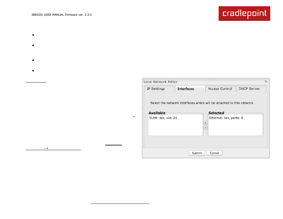 Cradlepoint IBR650 User Manual | Page 56 / 131