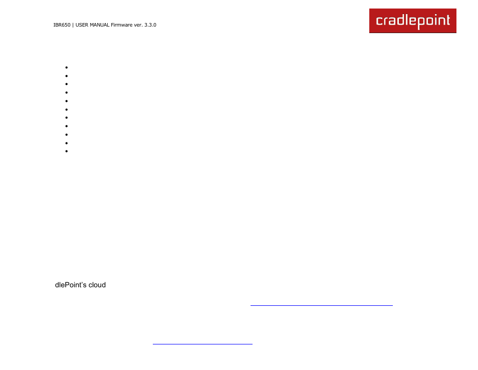 Cradlepoint IBR650 User Manual | Page 6 / 131