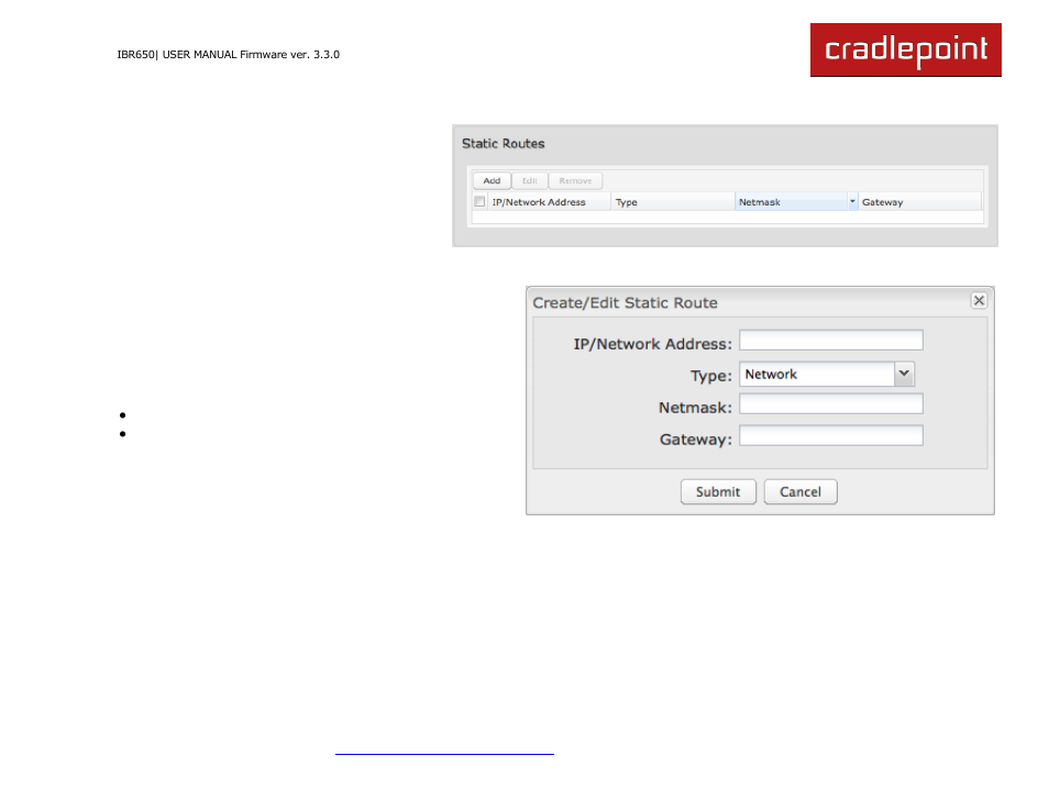 6 routing (advanced mode only) | Cradlepoint IBR650 User Manual | Page 63 / 131