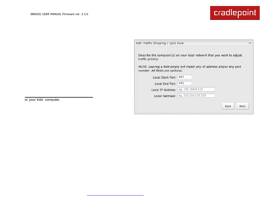 Cradlepoint IBR650 User Manual | Page 66 / 131